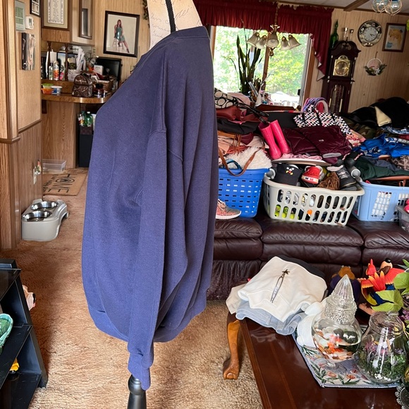 90s Niagara Falls Canada Crewneck Sweatshirt
Embroidery Spellout Blue Color. - Picture 12 of 16